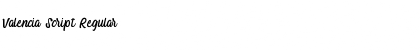 Download Valencia Script Font Download Valencia Script Font