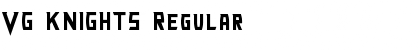 Download VG KNIGHTS Font Download VG KNIGHTS Font
