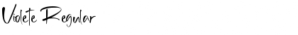 Download Violete Font Download Violete Font