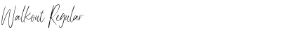 Download Walkout Font Download Walkout Font