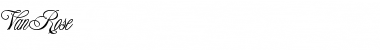 Download VanRose Font Download VanRose Font