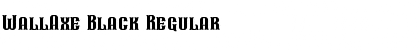 Download WallAxe Black Font Download WallAxe Black Font