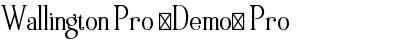 Download Wallington Pro (Demo) Font Download Wallington Pro (Demo) Font