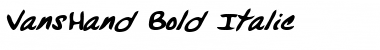 Download VansHand Font Download VansHand Font