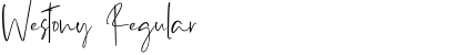 Download Westony Font Download Westony Font