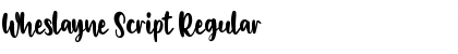Download Wheslayne Script Font Download Wheslayne Script Font