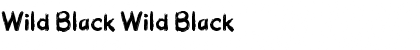 Download Wild Black Font Download Wild Black Font