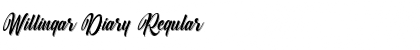 Download Willingar Diary Font Download Willingar Diary Font