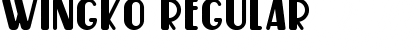 Download Wingko Font Download Wingko Font