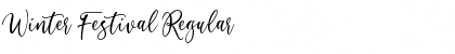 Download Winter Festival Font Download Winter Festival Font