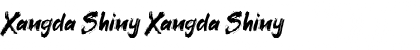 Download Xangda Shiny Font Download Xangda Shiny Font