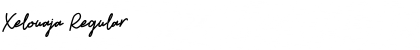 Download Xelouaja Font Download Xelouaja Font