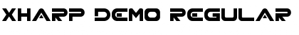 Download XHARP Demo Font Download XHARP Demo Font