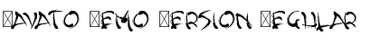 Download Yavato Demo Version Font Download Yavato Demo Version Font