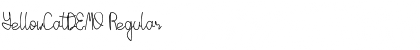Download YellowCatDEMO Font Download YellowCatDEMO Font