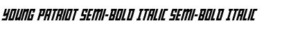 Download Young Patriot Semi-Bold Italic Font Download Young Patriot Semi-Bold Italic Font