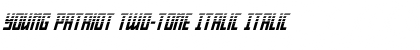 Download Young Patriot Two-Tone Italic Font Download Young Patriot Two-Tone Italic Font
