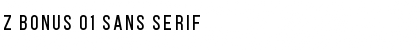 Download Z BONUS 01 Font Download Z BONUS 01 Font