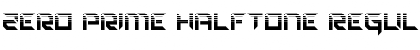 Download Zero Prime Halftone Font Download Zero Prime Halftone Font