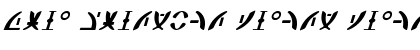 Download Zeta Reticuli Italic Font Download Zeta Reticuli Italic Font