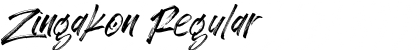 Download Zingakon Font Download Zingakon Font