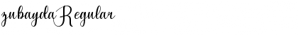 Download zubayda Font Download zubayda Font