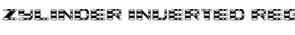 Download Zylinder Inverted Font Download Zylinder Inverted Font