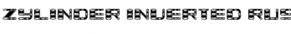Download Zylinder Inverted Rustique Font Download Zylinder Inverted Rustique Font