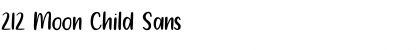 Download 212 Moon Child Sans Font Download 212 Moon Child Sans Font