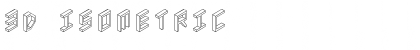 Download 3D Isometric Font Download 3D Isometric Font