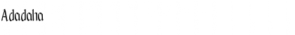 Download Adadaha Font Download Adadaha Font