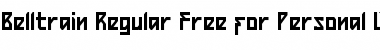 Download Belltrain Regular Font Download Belltrain Regular Font