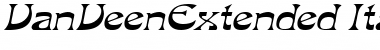 Download VanVeenExtended Font Download VanVeenExtended Font