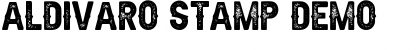 Download Aldivaro Stamp Demo Font Download Aldivaro Stamp Demo Font