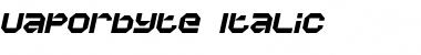 Download Vaporbyte Font Download Vaporbyte Font