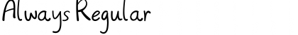 Download Always Font Download Always Font