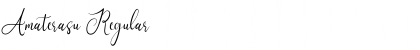 Download Amaterasu Font Download Amaterasu Font