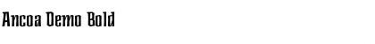 Download Ancoa Demo Font Download Ancoa Demo Font