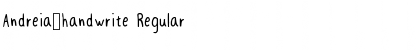 Download Andreia_handwrite Font Download Andreia_handwrite Font