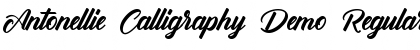 Download Antonellie Calligraphy Demo Font Download Antonellie Calligraphy Demo Font