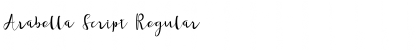 Download Arabella Script Font Download Arabella Script Font