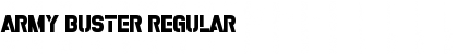 Download Army Buster Font Download Army Buster Font