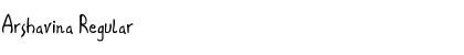 Download Arshavina Font Download Arshavina Font