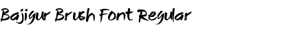 Download Bajigur Brush Font Font Download Bajigur Brush Font Font
