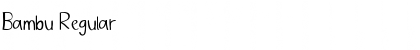 Download Bambu Font Download Bambu Font