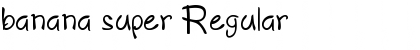 Download banana super Font Download banana super Font