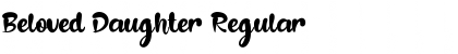 Download Beloved Daughter Font Download Beloved Daughter Font