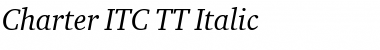 Download Charter ITC TT Font Download Charter ITC TT Font