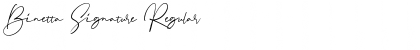 Download Binetta Signature Font Download Binetta Signature Font