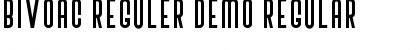 Download Bivoac Reguler Demo Font Download Bivoac Reguler Demo Font